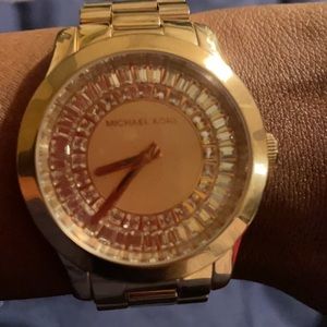 Michael Kors rose gold watch